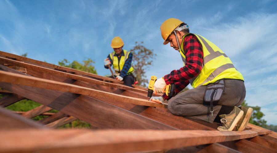 Professional Flat Roofing Installation services in Decker, MI